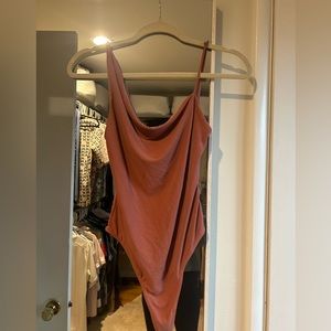 Asymmetrical bodysuit